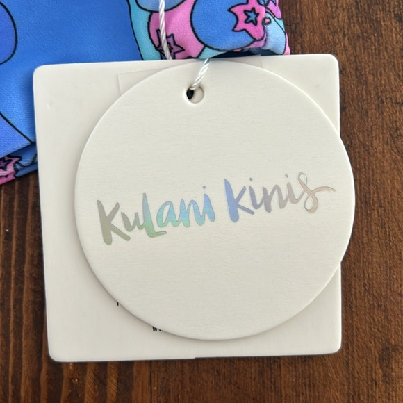 Kulani Kinis High Waist Cheeky Swim Bottoms in Razzleberry - Picture 2 of 2